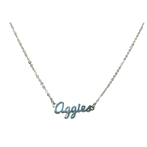 Aggies Script Women's Necklace